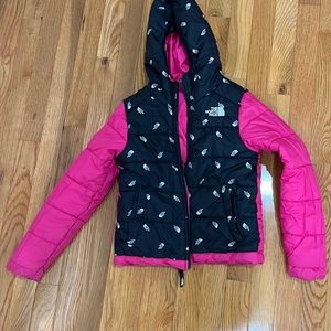 Girls the north face coat